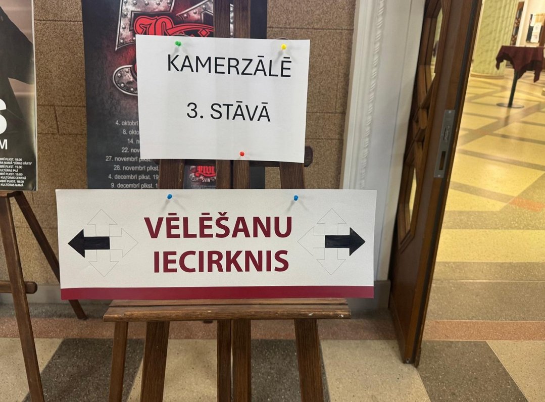 15. Saeimas vēlēšanām balsi glabāšanā nodevuši ap 26 000 vēlētāju