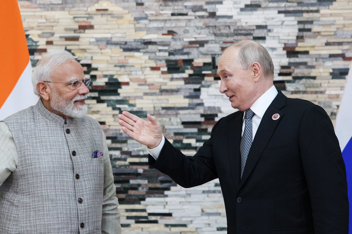 Indijas premjers aicina Putinu izbeigt karu Ukrainā