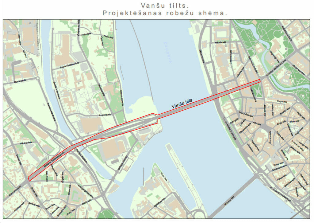 Rīga plāno Vanšu tilta remontu nākamgad