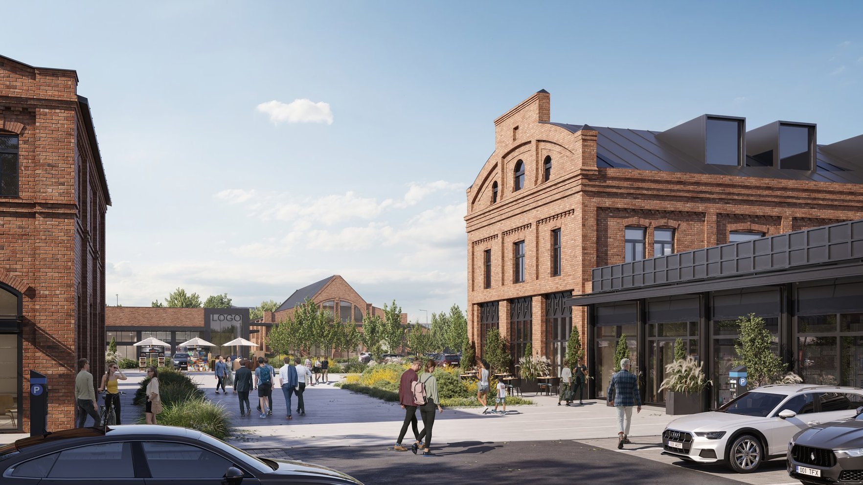 Rīgas centrā top daudzfunkcionāls kvartāls “Fabrika”