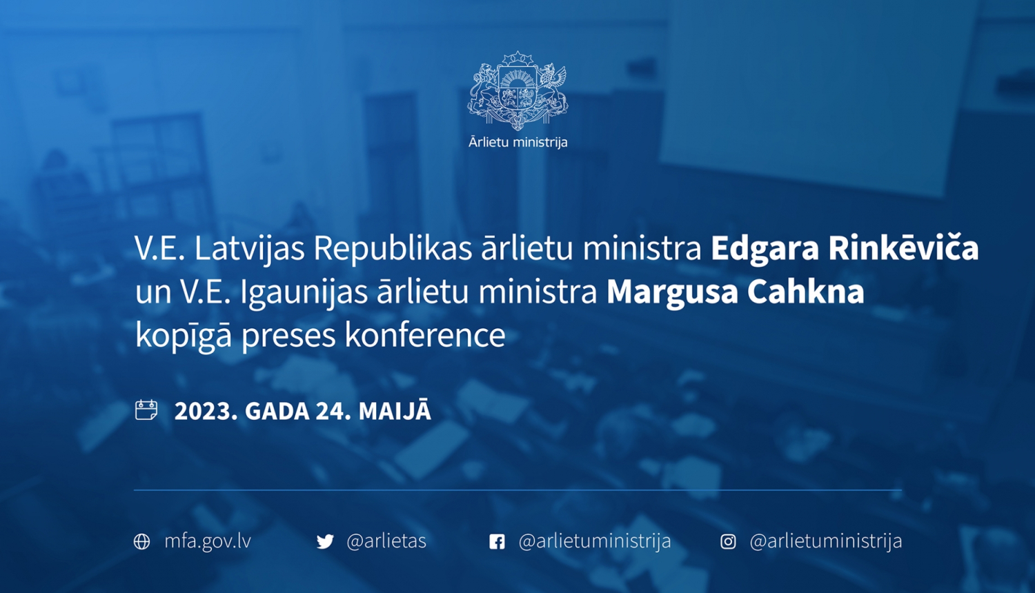 Igaunijas ārlietu ministrs uzsver stingras atbildes nepieciešamību pret Krieviju