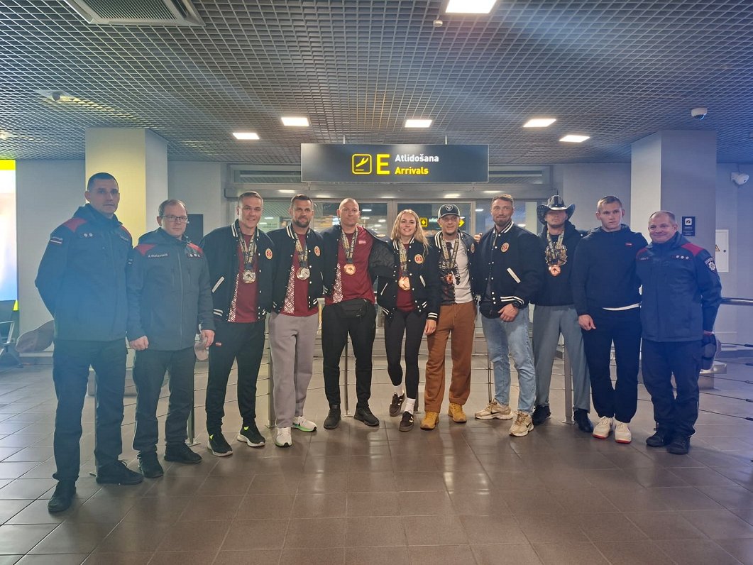 Latvijas ugunsdzēsēji no čempionāta ASV pārved piecas medaļas, arī zelta