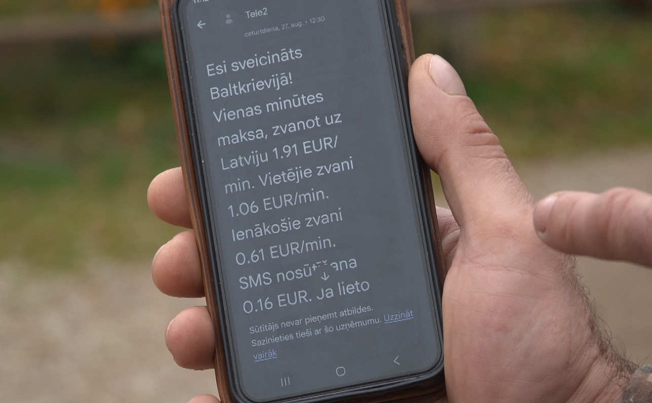 Pierobežas iedzīvotāji ikdienā izjūt sakaru problēmas
