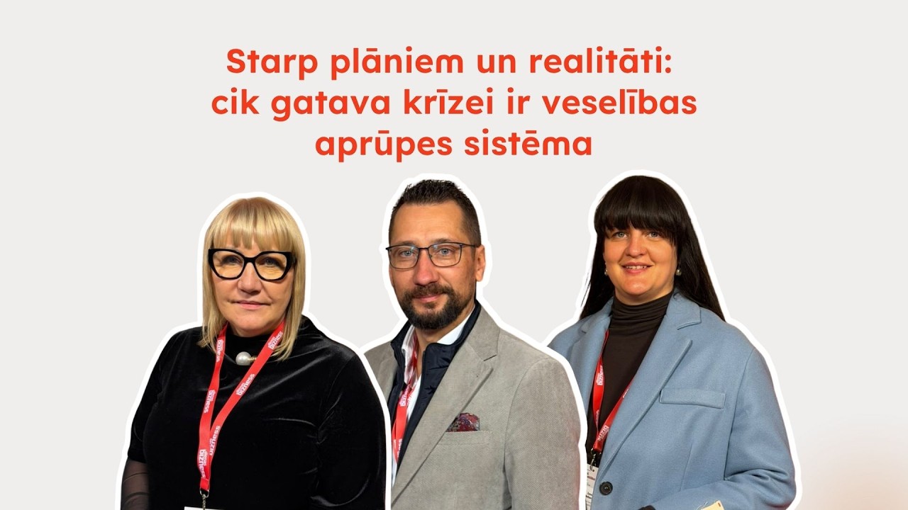 Storp planim i realitati: cik gotova krizei ir veseleibys apryupis sistema?