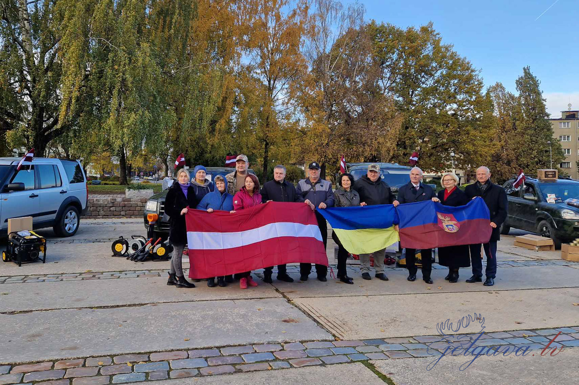 Ukrainai nosūtīta «Uzvaras konvojs» palīdzība pirms ziemas